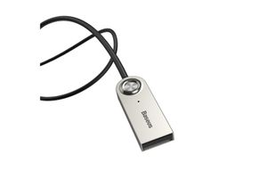 Baseus CABA01-01 audio kabel 0,5 m 3.5mm USB Type-A Zwart