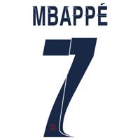 Mbappé 7 (Officiële Paris Saint Germain Away Bedrukking 2023-2024)