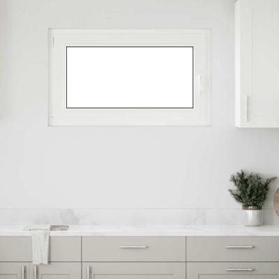Kelderraam "RISOR" 100x70 cm draai-kiep DIN links antraciet