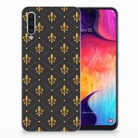 Samsung Galaxy A50 TPU bumper Franse Lelie - thumbnail