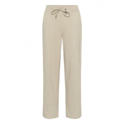 Kaffe - Grijs | unisex | Broek | Grijs | XL | regular | Kamst mode