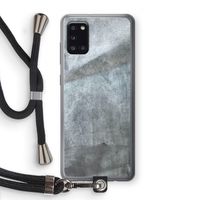 Grey Stone: Samsung Galaxy A31 Transparant Hoesje met koord