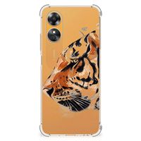 Back Cover OPPO A17 Watercolor Tiger