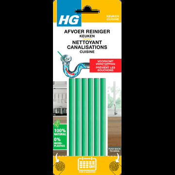 HG Afvoerreiniger 6 Stuks bij Jumbo