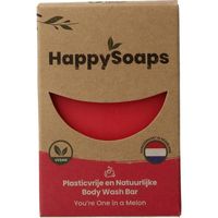 Happysoaps Body bar you&apos;re one in a melon (100 gr)