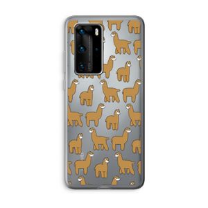 Alpacas: Huawei P40 Pro Transparant Hoesje