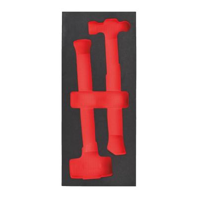 Milwaukee Empty 2 pc BallPeen & Dead blow hammer Foam set Lege Foam inlay hamer set 2 (2-delig) - 4932493683