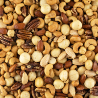 Macadamia Mix Gebrand ONGEZOUTEN 6 KG emmer - thumbnail