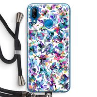 Hibiscus Flowers: Huawei P20 Lite Transparant Hoesje met koord