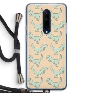 Dinos: OnePlus 7 Pro Transparant Hoesje met koord