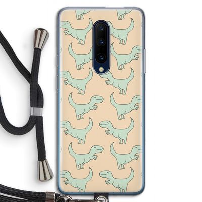 Dinos: OnePlus 7 Pro Transparant Hoesje met koord