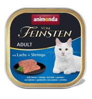 ANIMONDA Vom Feinsten Adult Salmon with shrimp - nat kattenvoer - 100g