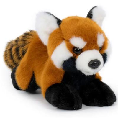 Pluche rode panda knuffel - knuffel panda - 20 cm - Pandaberen knuffels