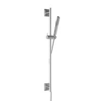 Hotbath Gal Verstelbare glijstang 100 cm met doucheslang 1,5 mtr en handdouche chroom GL309CR