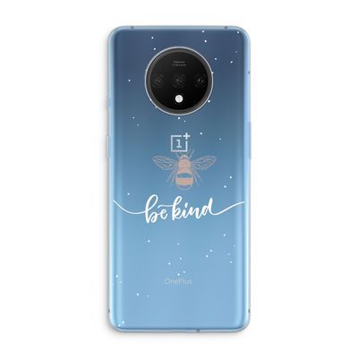 Be(e) kind: OnePlus 7T Transparant Hoesje