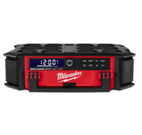 Milwaukee m18 prcdab+-0 packout radio/lader | 18v | li-ion | excl. accu's en lader - 4933472112