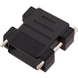 encitech DPAK-P-25-K 1511-0100-03 D-sub adapterbehuizing Aantal polen: 25 Kunststof 180 ° Zwart 1 stuk(s)