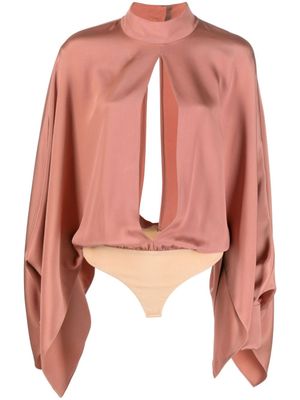TOM FORD body à manches amples - Rose
