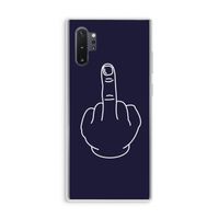 F**k U: Samsung Galaxy Note 10 Plus Transparant Hoesje