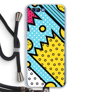Pop Art #1: Honor 10 Transparant Hoesje met koord