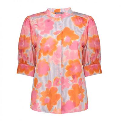 Geisha - Oranje | unisex | Blouse | Oranje | XXL | regular | Kamst mode