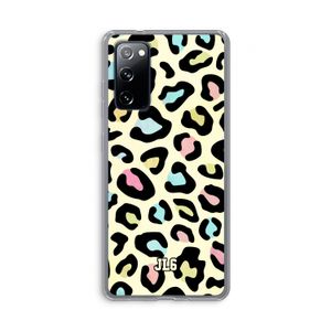 Leopard pattern: Samsung Galaxy S20 FE / S20 FE 5G Transparant Hoesje