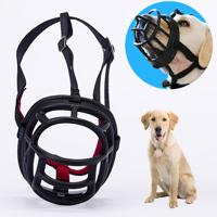 Hond snuit voorkomen bijten kauwen en blaffen maakt drinken en panting grootte: 8.8 * 8.4 * 11cm (zwart)