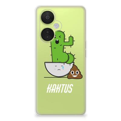 OnePlus Nord CE 3 Lite Telefoonhoesje met Naam Cactus Poo OnePlus Nord CE 3 Lite Telefoonhoesje met Naam Cactus Poo