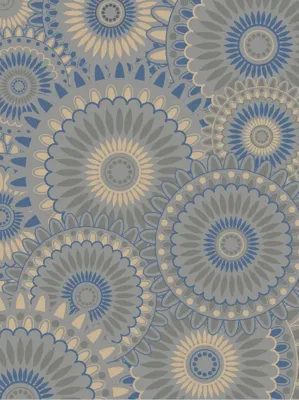 Blommie's lifestyle Buitenkleed 270x360cm L pastel grijs
