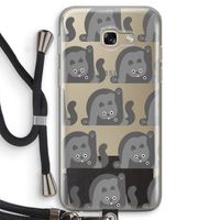 Cats: Samsung Galaxy A5 (2017) Transparant Hoesje met koord