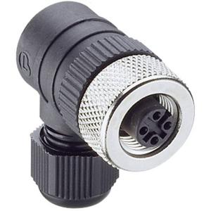 Lumberg Automation 108655 Sensor/actuator connector, niet geassembleerd M12 Aantal polen: 4 Koppeling, haaks 1 stuk(s)