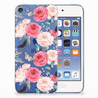Apple iPod Touch 5 | 6 | TPU Case | Butterfly Roses