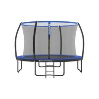 ronde tuintrampoline met veiligheidsnet, Zwart + Blauw / Ø 366 cm ronde tuintrampoline met veiligheidsnet, Zwart + Blauw / Ø 366 cm
