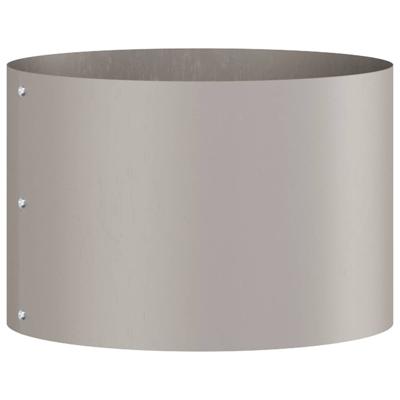 VidaXL Plantenring bruin 30 x 30 x 20 cm cortenstaal