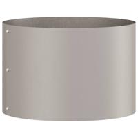 VidaXL Plantenring bruin 30 x 30 x 20 cm cortenstaal