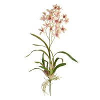 Macara Orchidee kunstplant 80cm - rose