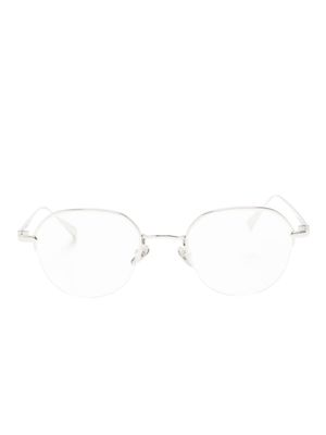 EQUE.M lunettes de vue Waterdrop II à monture ronde - Argent