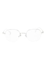 EQUE.M lunettes de vue Waterdrop II à monture ronde - Argent