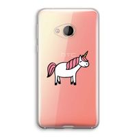 Eenhoorn: HTC U Play Transparant Hoesje