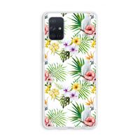 Gele kuif: Galaxy A71 Transparant Hoesje Gele kuif: Galaxy A71 Transparant Hoesje