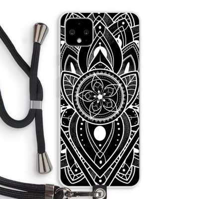 It's Complicated: Pixel 4 XL Transparant Hoesje met koord