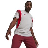 PUMA AC Milan FtblArchive T-Shirt 2023-2024 Grijs Rood Bordeauxrood - thumbnail