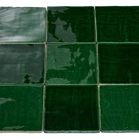 DTG Handvorm Groen Mix Tegel 13x13 cm