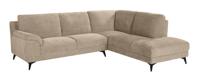 LABEL51 Loungebank 'Santino' Rechts, Elite stof, kleur Clay