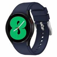 Samsung Galaxy Watch 4 - 40mm & 44mm - Siliconen sportband - Donkerblauw - thumbnail