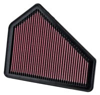 K&N vervangingsfilter passend voor Cadillac CTS/CTS-V 3.6L-V6 (33-2411) 332411 - thumbnail