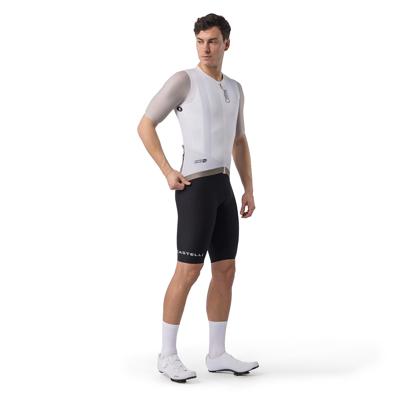 Castelli corretto jersey ivory/clay-black heren