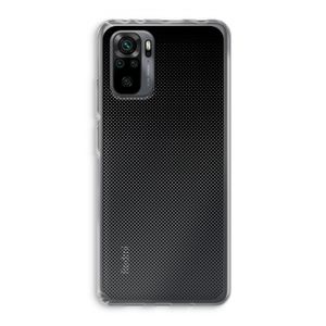 Musketon Halftone: Xiaomi Redmi Note 10 Pro Transparant Hoesje