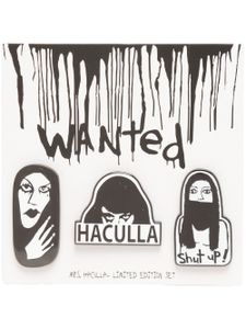 Haculla lot de pins Mrs. Haculla - Noir