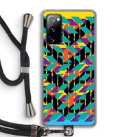 Skew Bee 1: Samsung Galaxy S20 FE / S20 FE 5G Transparant Hoesje met koord